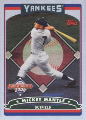 2006 Topps National Baseball Card Day Inserts #T2 Mickey Mantle