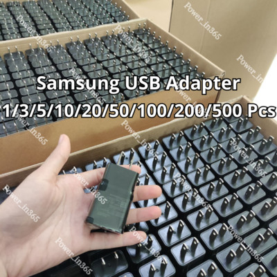 USB Wall Charger Brick Fast Power Adapter Block Lot For Samsung S22 21 A50 52 53