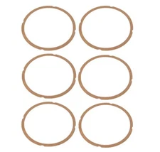 Set 6 Cylinder Base Gasket - Cylinder to Engine Case (97 mm I.D. & 1.0 mm thick)