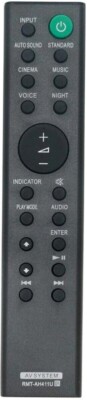 Neu RMT-AH411U für Sony AV-System Fernbedienung HT-SF200 HT-S100F HT-SF150
