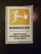 Bayern Munich Bundesliga 2016/2017 Champion Deutscher Fussballmeister Patch...
