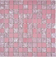 Keramik Mosaik Baku Pink Rose Mosaikfliese Wand Fliesenspiegel KüChe Bad ...