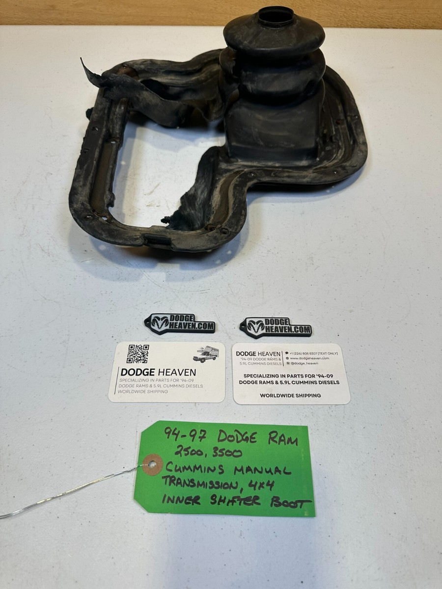 1994-1997 Dodge Ram 5 Speed Manual 4x4 Shifter Boot Lower OEM