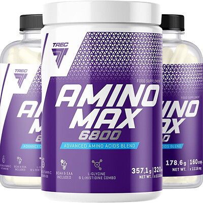 AMINOMAX -160-320 Kapseln- Hochwertiges Proteinhydrolysat Aminosäure Regeneration