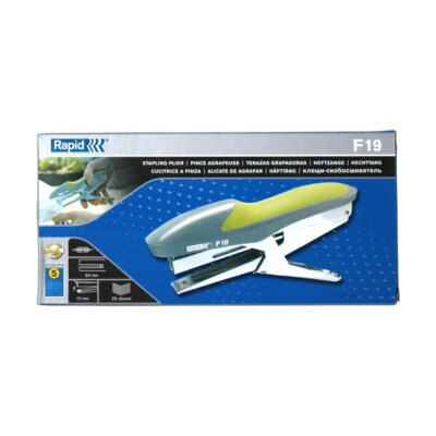 JAM PAPER Grauer Tacker - Moderner Schreibtisch-Tacker Einzeln