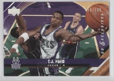 2005-06 Upper Deck Silver UD Exclusives /100 TJ Ford #106