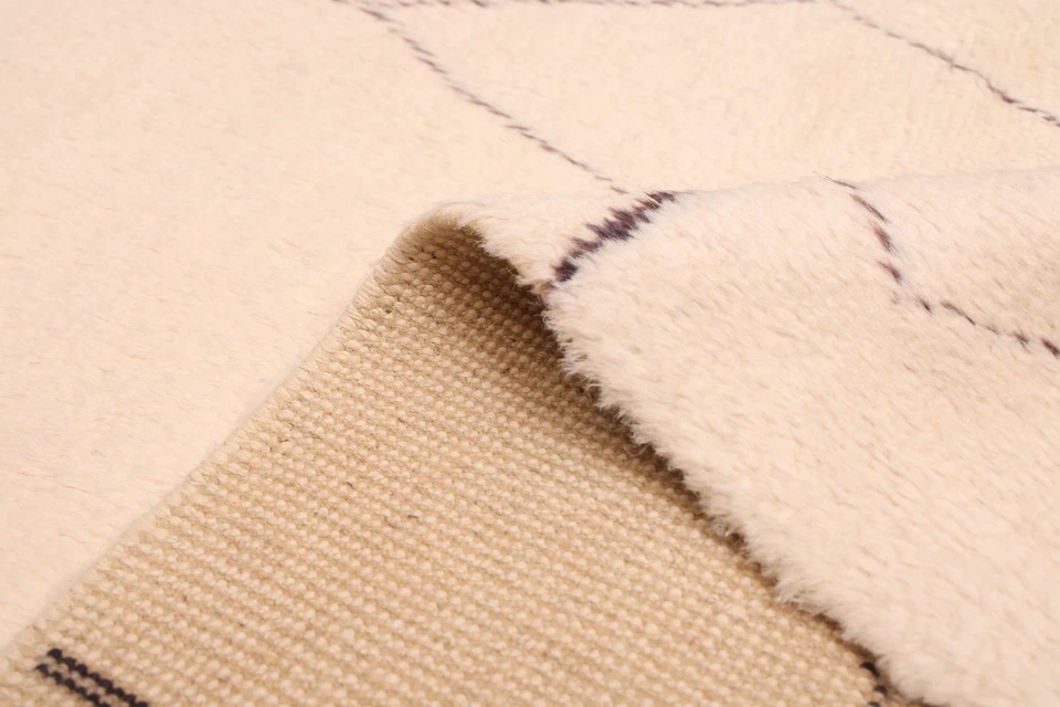 3'5" x 5'1" Hand Knotted Area Rug Traditional Oriental Wool Carpet - Image 4 of 4