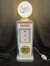 PRATT's Petrol Pump Style Lamp Vintage, Dimmable, Man Cave auto memorabilia