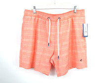 NWT CARIBBEAN JOE Swim Trunks Board Shorts Men XL Peach Stretch Beach Outdoors