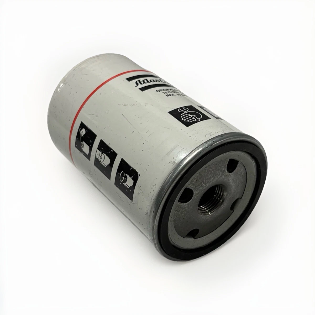 Filtro de aceite 1513-0337-01 compatible con Atlas Copco 1513033701 equivalente OEM foto 2