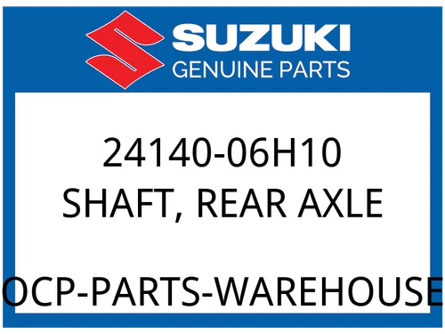 SHAFT, REAR AXLE (NT:41)