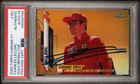 2020 Topps Chrome F1 #157 Charles Leclerc Gold Ref Rookie /50 PSA/DNA AUTO 10 RC