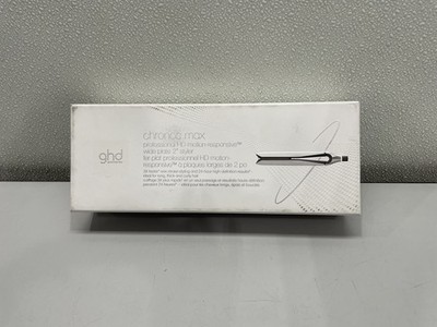 ghd Chronos Max Professional HD Motion Responsive Wide Plate 2'' Styler, White
