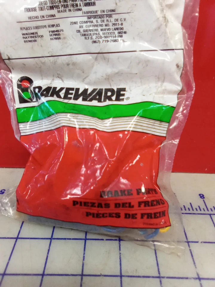 Piezas de freno de freno H7055, kit todo en uno de freno de tambor, nuevo stock antiguo, gratis... Foto 3 de 4