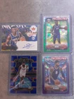 Court Kings Adem Bona Fresh Paint RC Amber Auto /75 - George Purple Sapphire /10