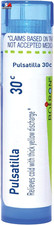 Pulsatilla 30C 80 Pellets Homeopathic Medicine for Colds