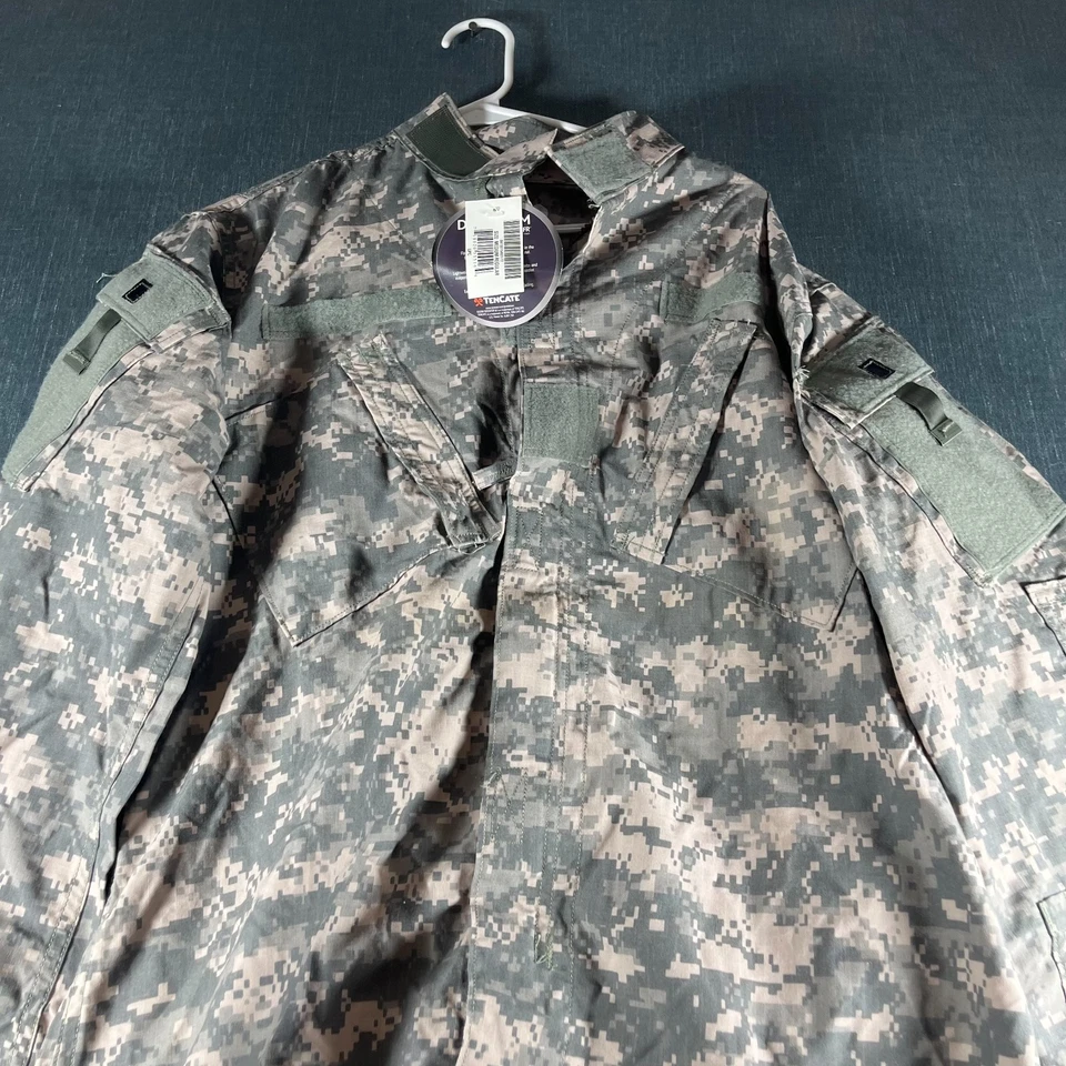 Tencate Defender Men’s Combat Jacket Size M Digital Camo Military Army ACU Style - Image 2 of 4