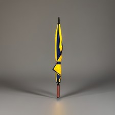 Vtg Aramis Novelty Umbrella Football Fan Mom Dad Grandma Collector  s Colorblock