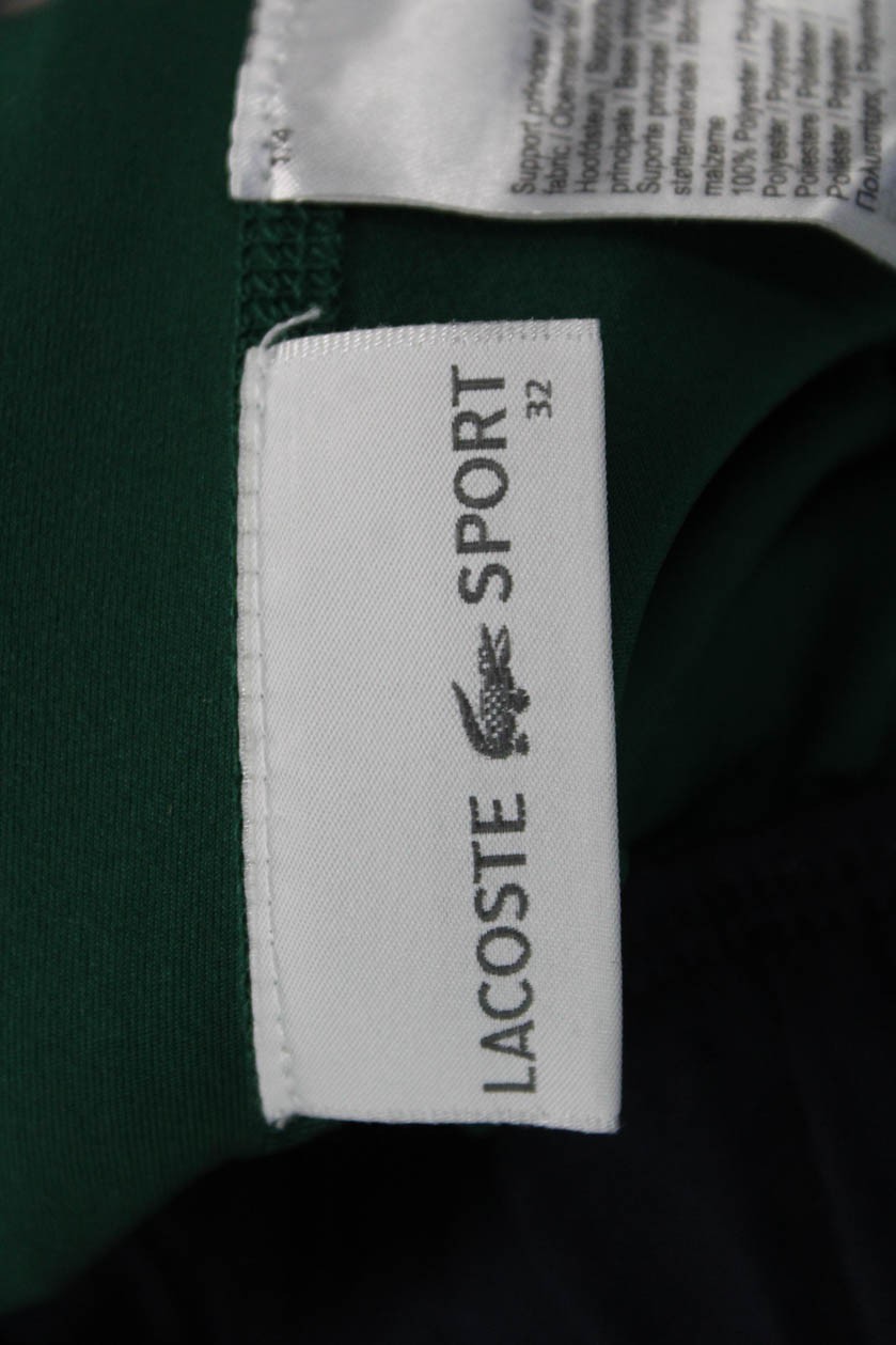 Lacoste Sport Womens Textured Lined Mini Athletic Shorts Navy Size EUR 32 thumbnail 6