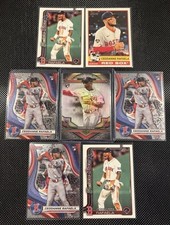 2024 Topps Triple Thread & Bowman Best Ceddanne Rafaela RC Lot (7)Boston Red Sox