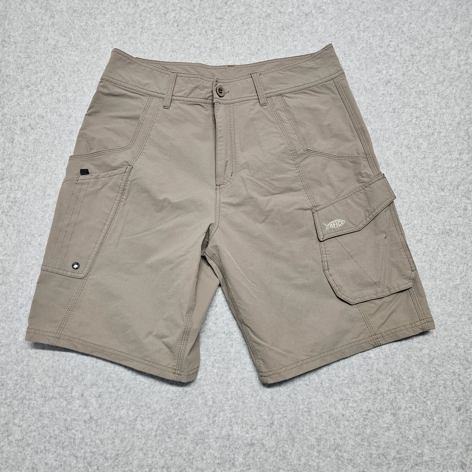 AFTCO American Fishing Cargo Shorts Mens 33 Quick-Drying