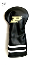 Purdue University Boilermakers Golf Head Cover Fairway Wood - Black  White
