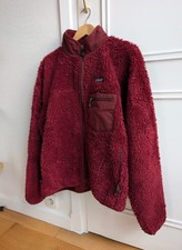 Patagonia Retro Cardigan Chili Red Cherry 2005 Vintage Rare Glissade Synchilla