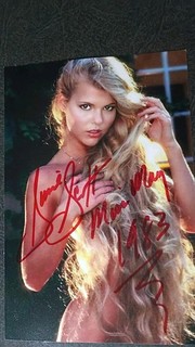 SUSIE SCOTT Hand Signed Autograph 4X6 PHOTO / SEXY MODEL PLAYBOY MISS MAY 1983