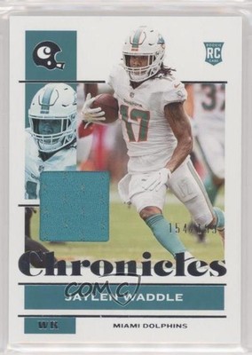 2021 Panini Chronicles Jersey 154/199 Jaylen Waddle #76 Rookie RC pe8