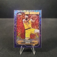 2024-25 Topps Chrome - Anthony Davis #86 Purple Speckle Refractor /299