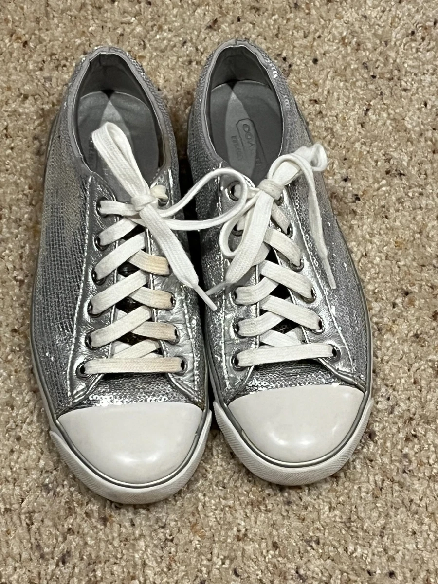 Coach Silver Athletic Shoes for Women for sale | eBay