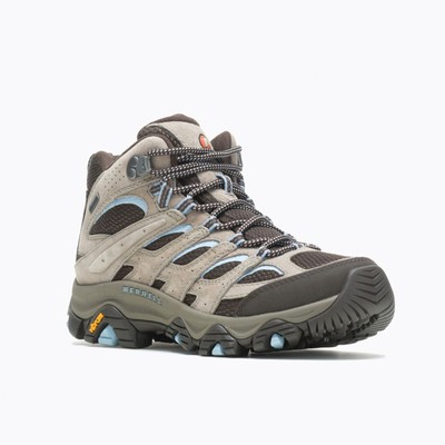Merrell Women's Moab 3 Mid GORE-TEX Hiking Boot Brindle - J035816, Brindle