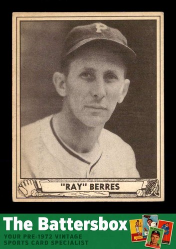 Ray Berres #164 card