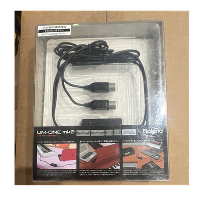 Roland UM-ONE mk2 USB MIDI Interface PC/Mac Compatible Bus-Powered Portable