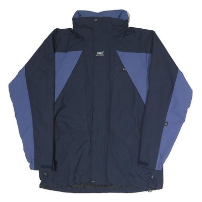 HELLY HANSEN Outdoorjacke Damen dunkelblau M Polyestermischung Reißverschlussmuster