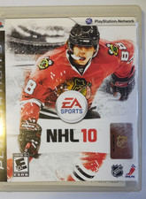 EA Sports NHL 10 for Sony Playstation 3 PS3 Video Game with Manual - Clean DIsc