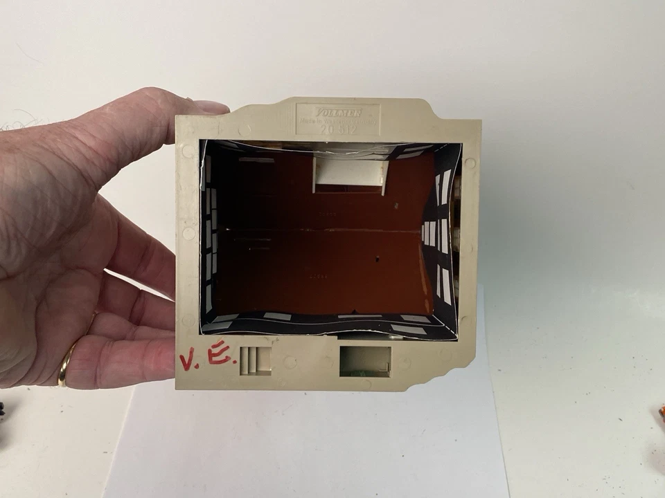 Vollmer Germany HO Half Timbered House Missing Bell Tower Yellowed - Image 4 of 4