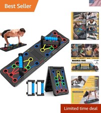 Compact Push Up Board for Targeted Muscle Training - Suitable for All Levels