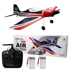 RC Airplane Glider RTF Brushless FX9706 550mm Wingspan 3D/6G Gyro EPP Plane NEW