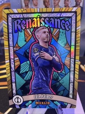 2024/25 Topps Merlin UEFA Cole Palmer Renaissance Case Hit SSP Chelsea FC #R-20