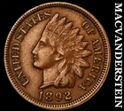 1892 Indian Head Cent- Extra Fine Better Date No Reserve #i5288