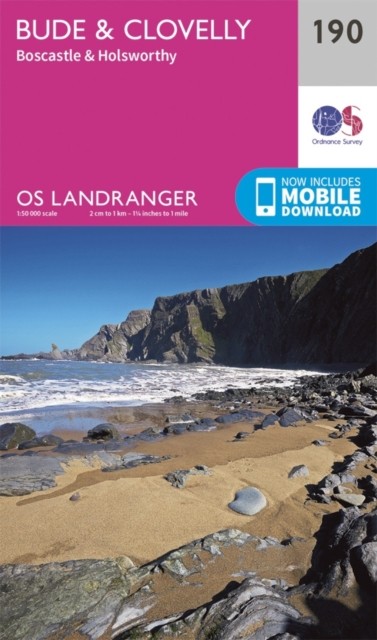 Bude & Clovelly, Boscastle & Holsworthy by Ordnance Survey (Sheet map, folded)