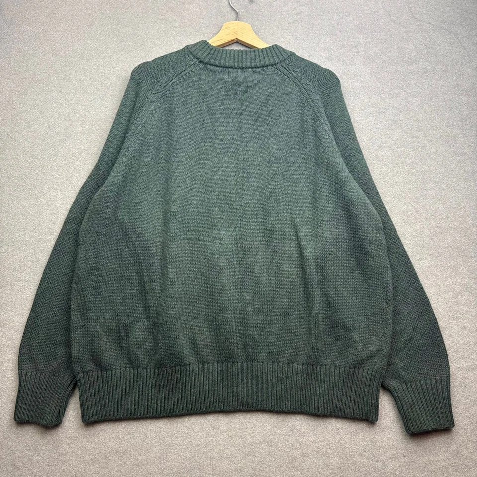 Jersey JOULES Mujer Reino Unido 20 Verde Grueso Grueso Tejido Fox Jonty Miranda Intarsia Foto 2 de 4