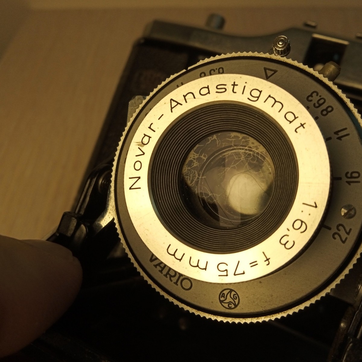 Zeiss Ikon Nettar 517/16 Folding Roll Film Camera (c.1949) #0273