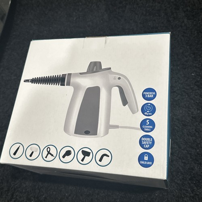#ad Handheld Pressurized Steam Cleaner $20.99