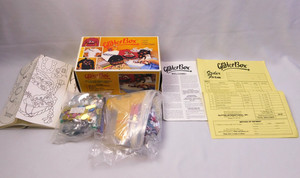 Vintage 1990s GLITTER BOX Fashion Accessorizing Craft Kit NEW Unused