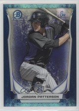 2014 Bowman Chrome Prospects Bubbles Refractor 90/99 Jordan Patterson #BCP19 fm0