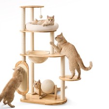 Road Cat Tree Tower Scratching Post Scratcher Condo House Bed Toy Furniture USA