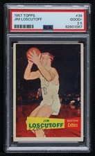 1957-58 Topps Jim Loscutoff #39 PSA 2.5 Rookie RC 1f60