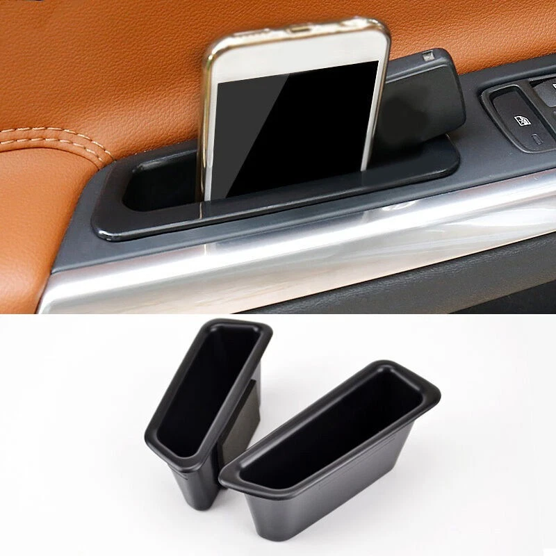 Parts Practical Door Handle tray 1 pair Inner Accessories Auto Black Car - Image 2 of 4